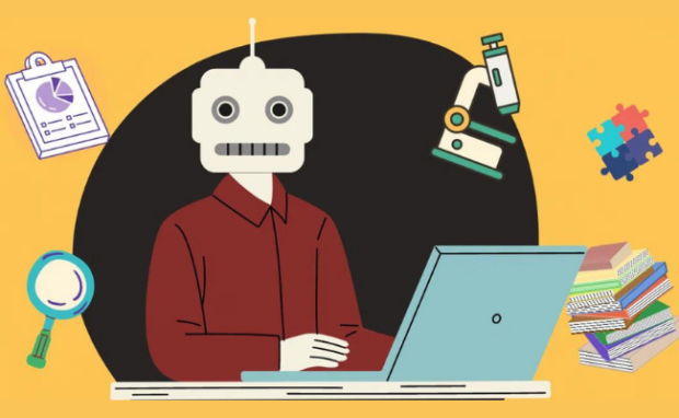 This represents an AI chatbot.