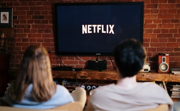 This represents saving money on streaming services.