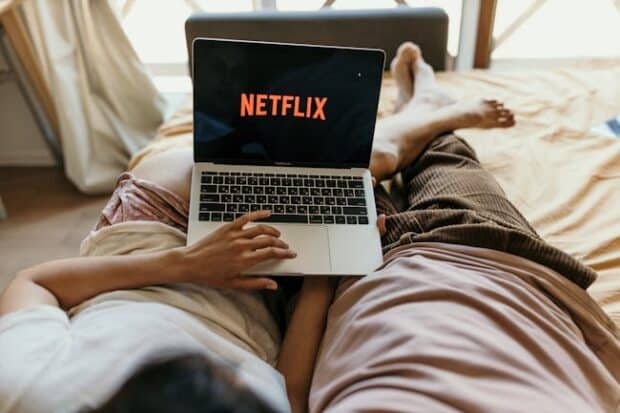 This represents watching Netflix on Discord.