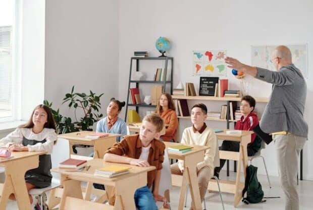 This represents AI education.