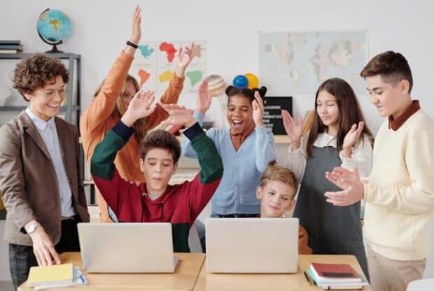 This represents AI education.