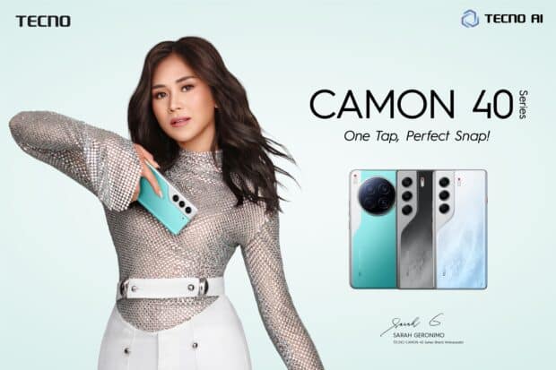 Sarah G TECNO CAMON 40